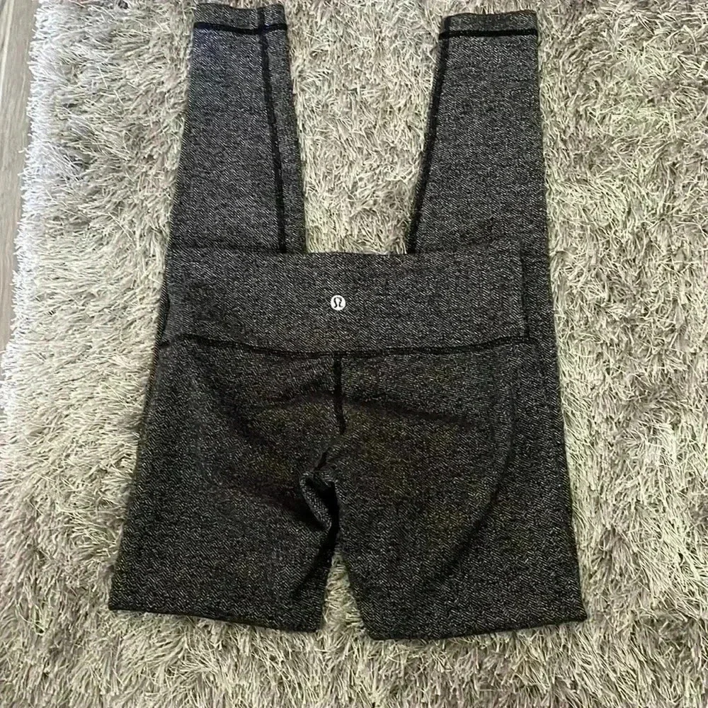 Lululemon wonder under textured pants ,